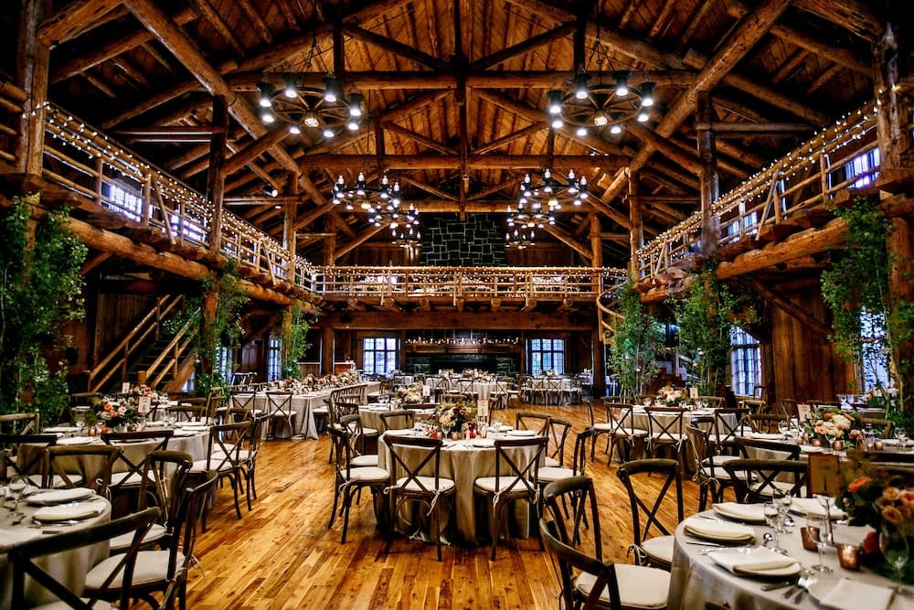 Indoor wedding