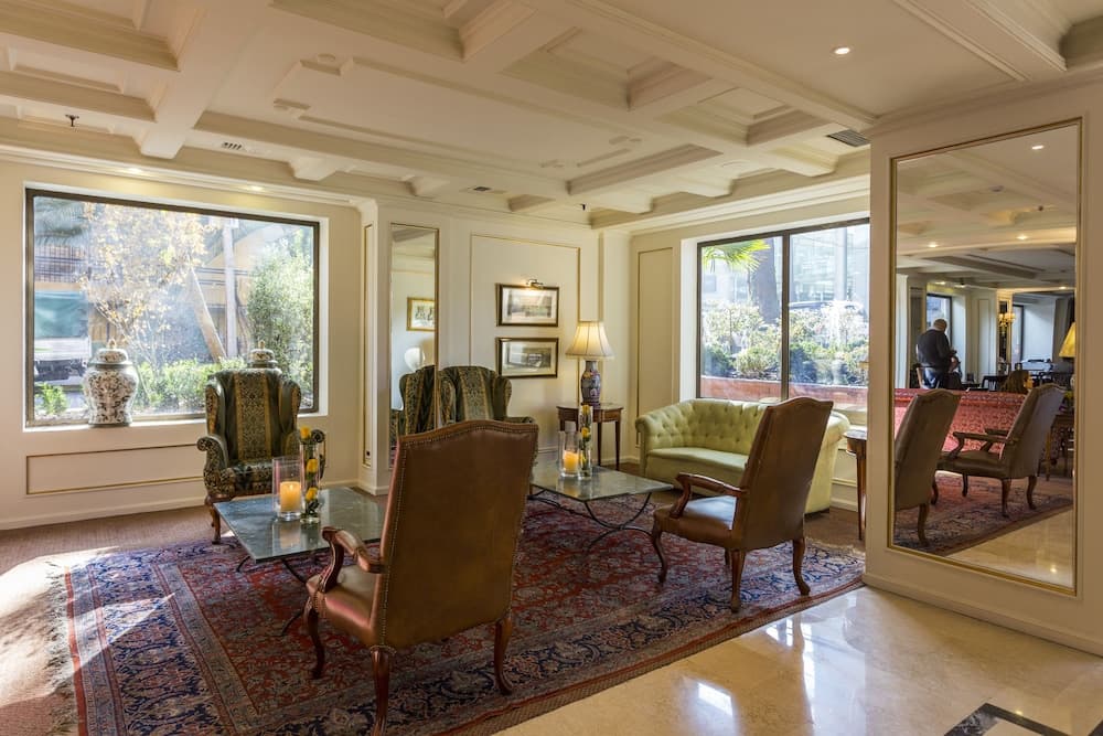 Lobby sitting area