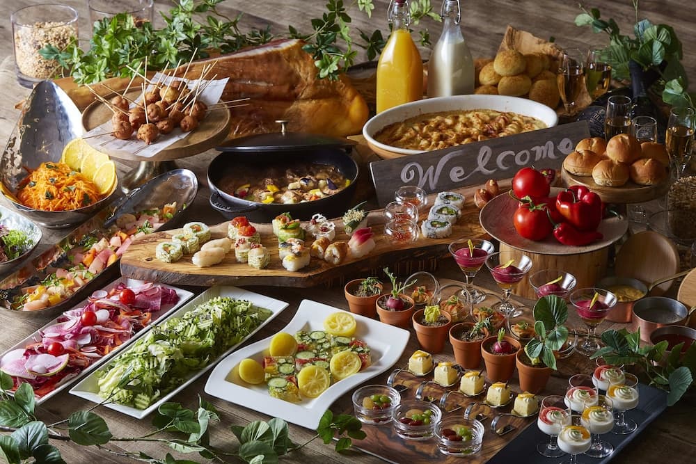 Breakfast buffet