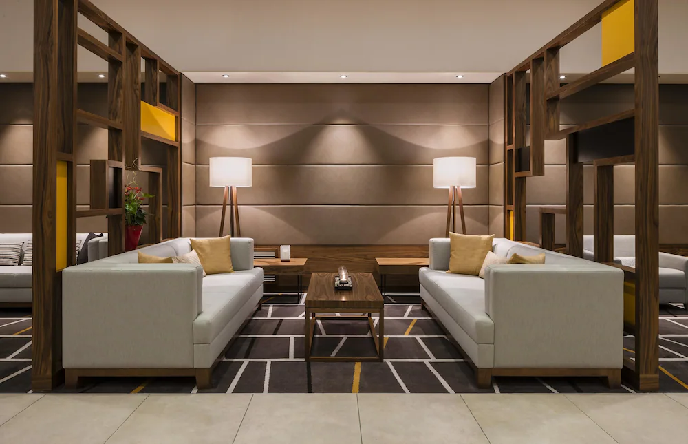 Lobby sitting area