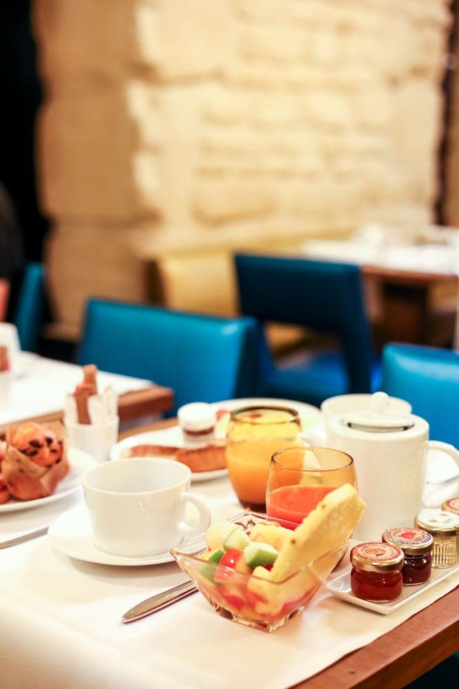 Breakfast area