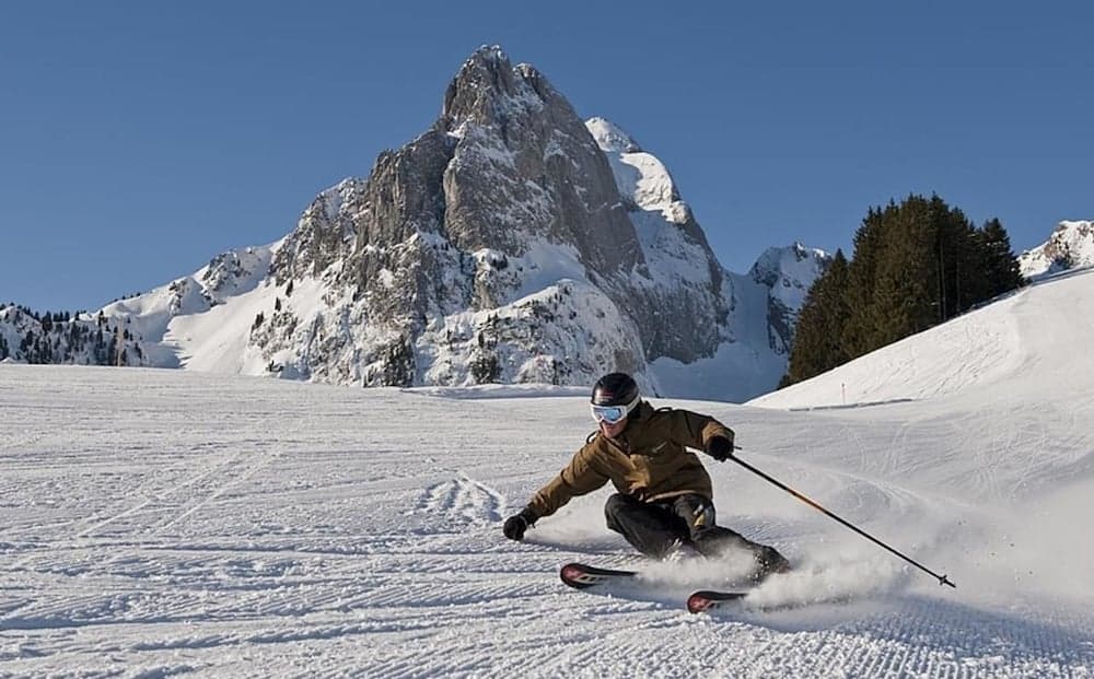 Skiing
