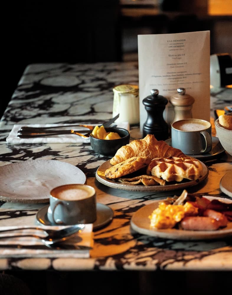 Breakfast area