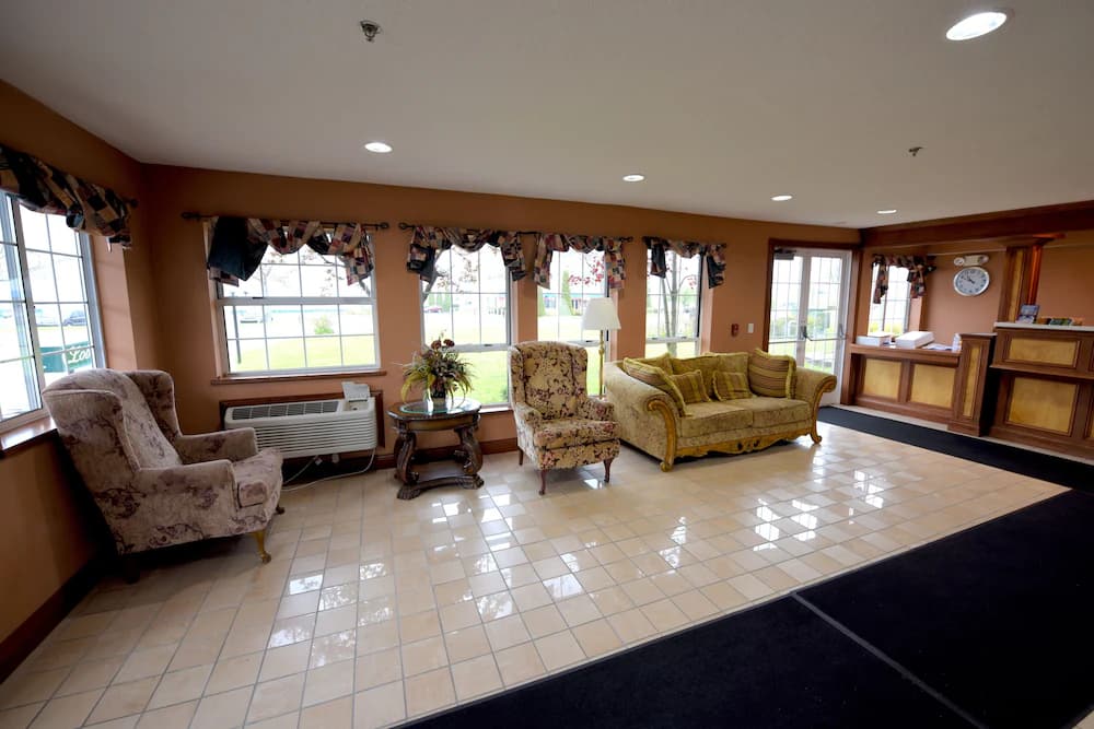 Lobby sitting area