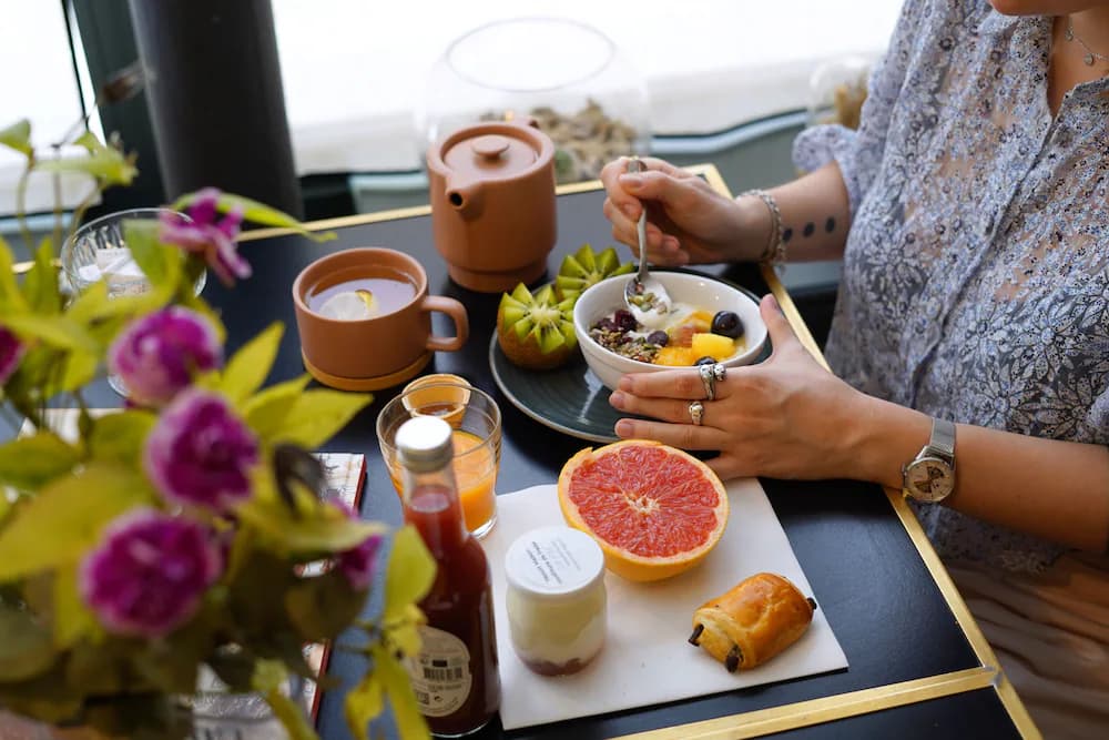 Breakfast buffet