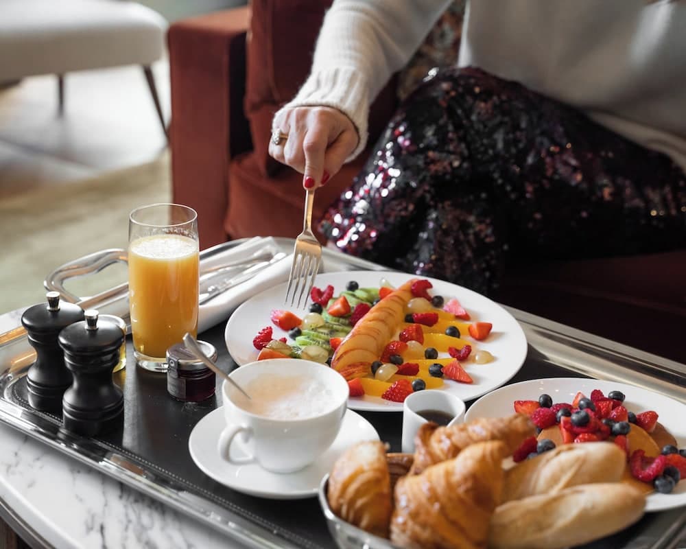 Breakfast area