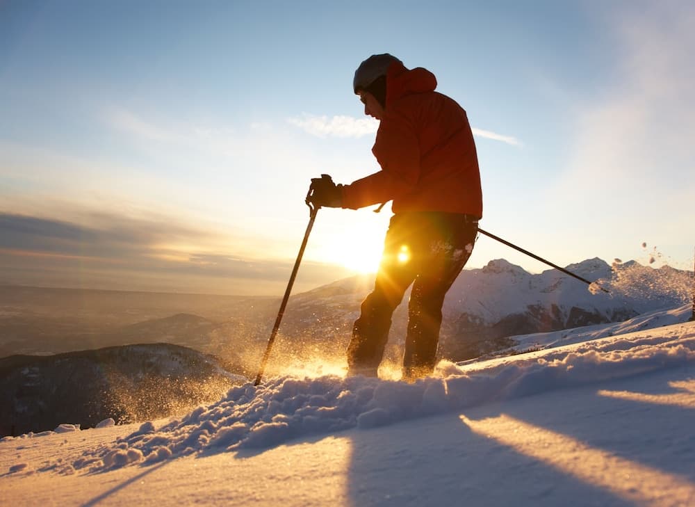 Skiing