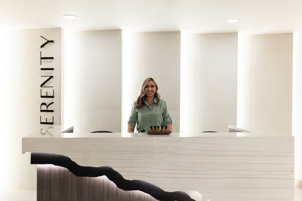 Spa reception