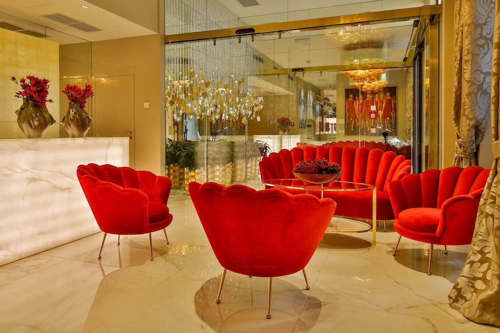 Lobby sitting area