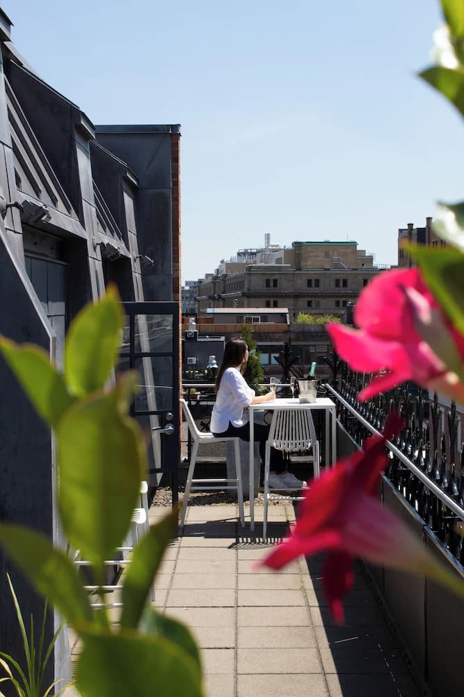 Rooftop terrace