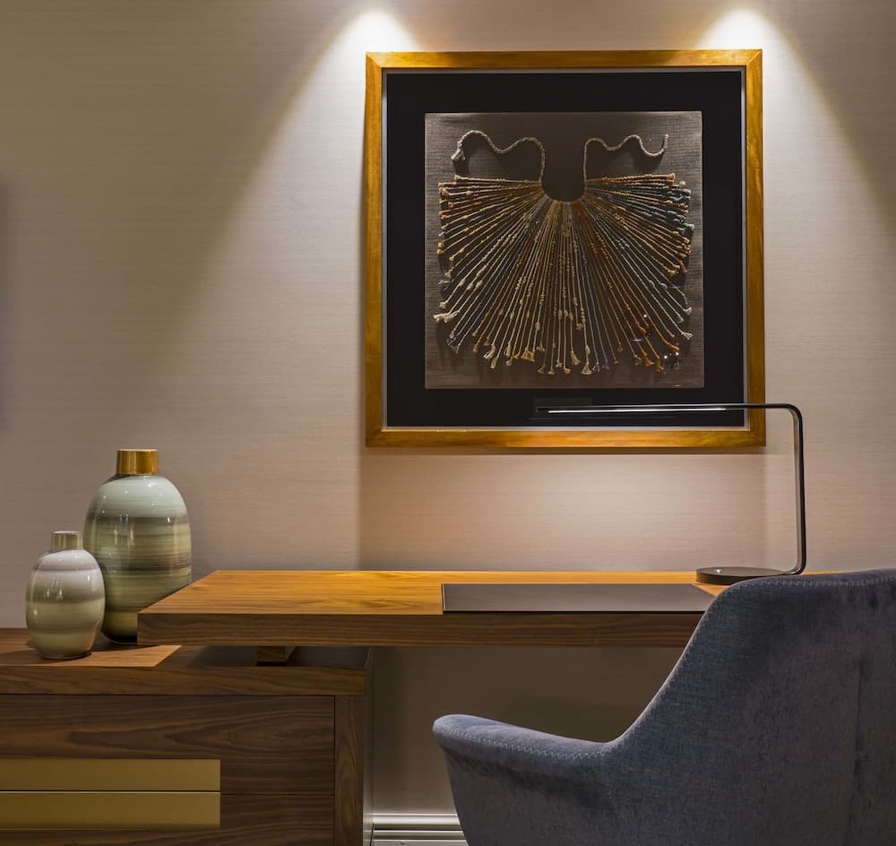 In-room business center