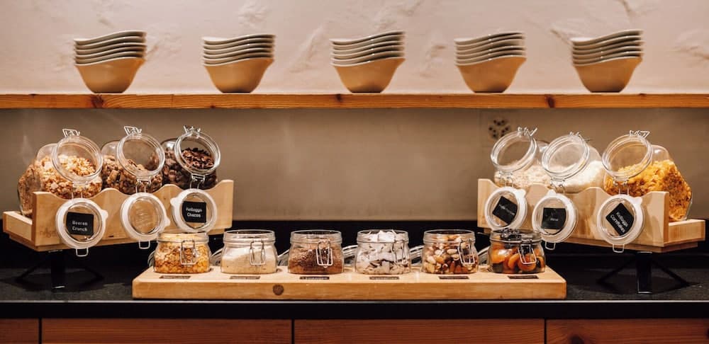 Breakfast buffet