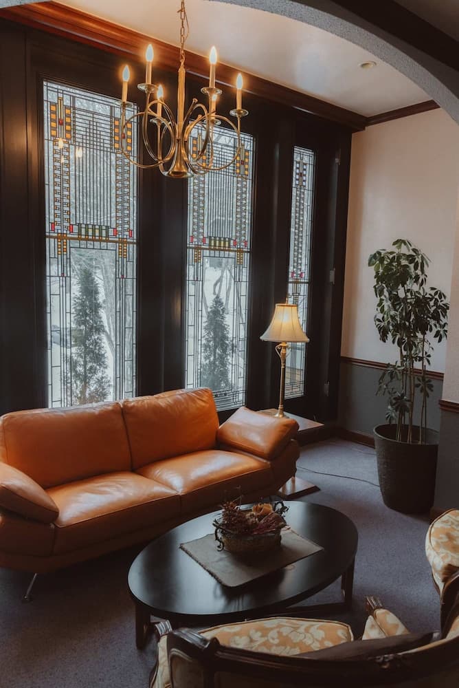 Lobby sitting area