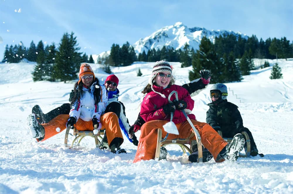 Snowmobiling