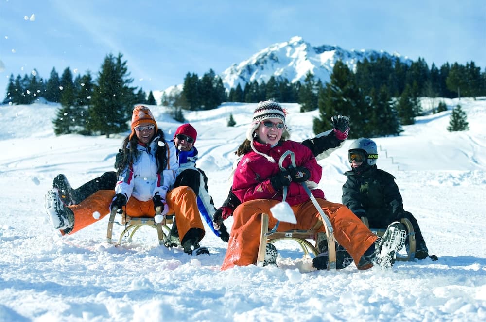 Snowmobiling