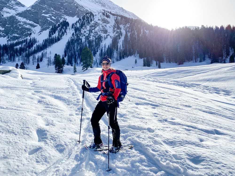 Snowshoeing