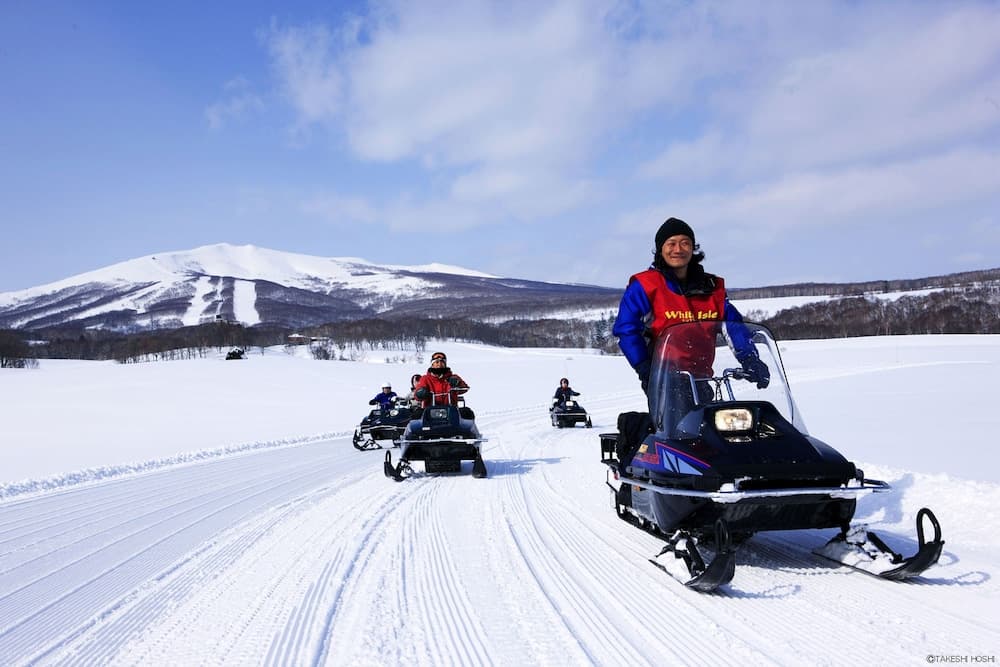 Snowmobiling