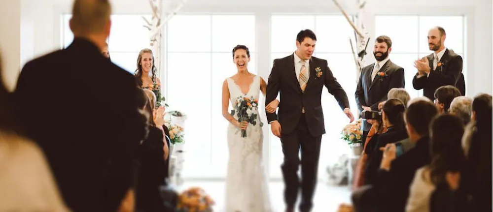 Indoor wedding