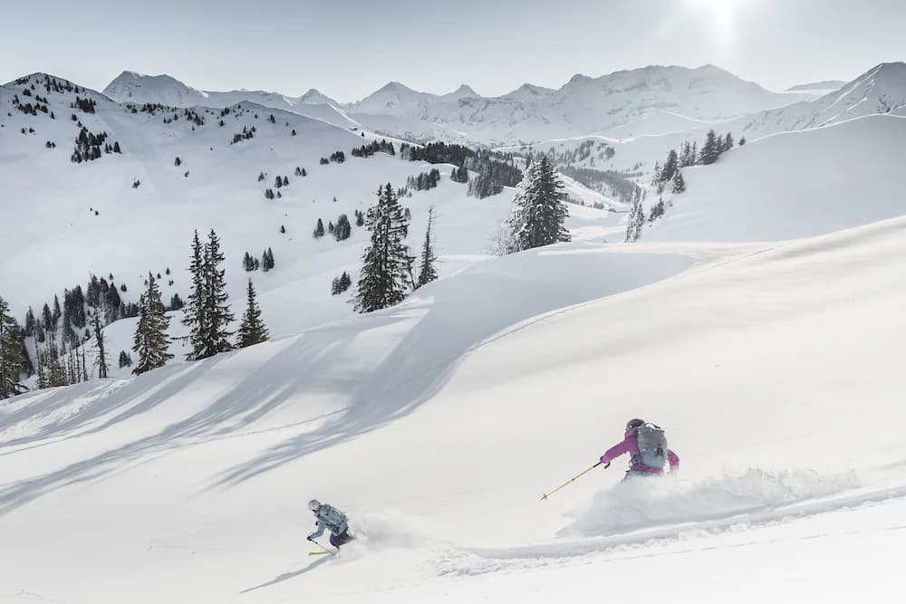 Skiing