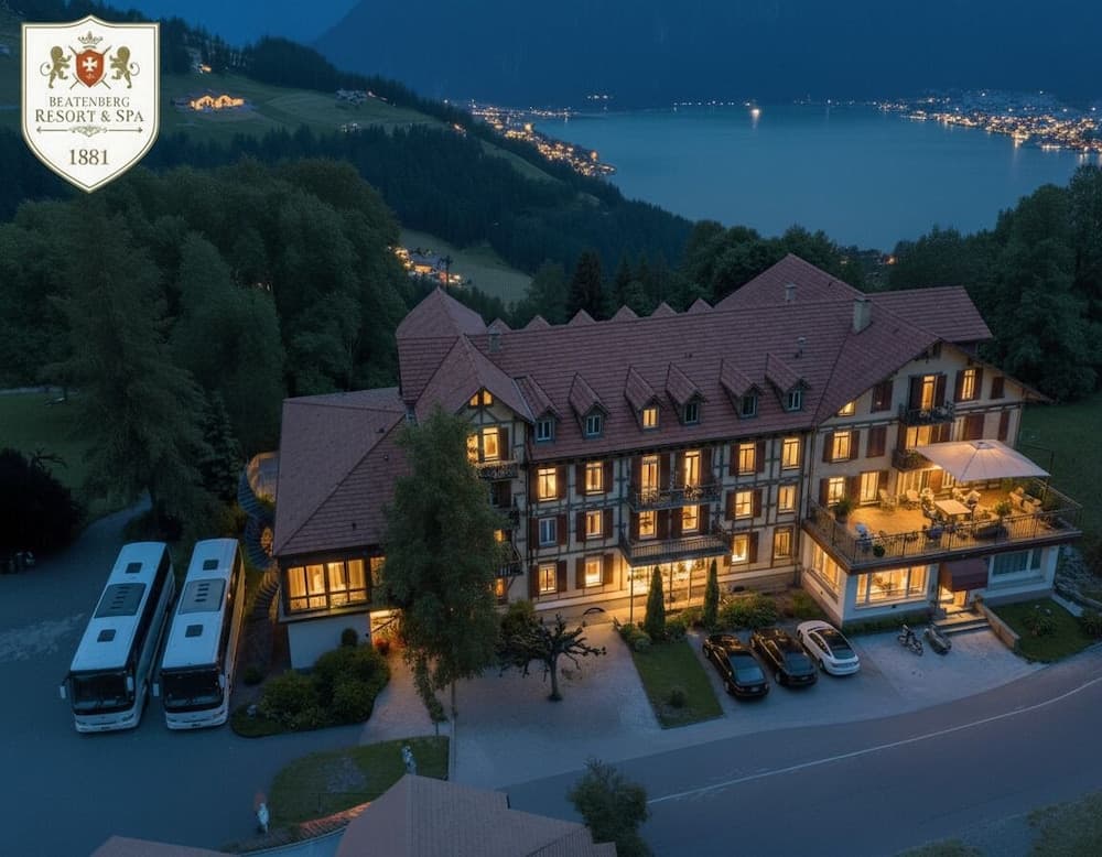 Front of property - evening/night
