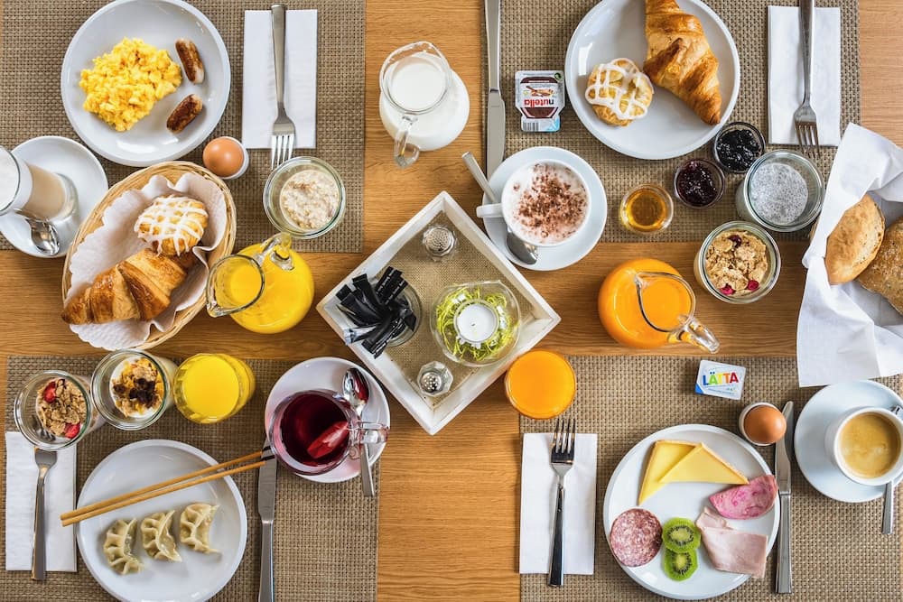 Breakfast area