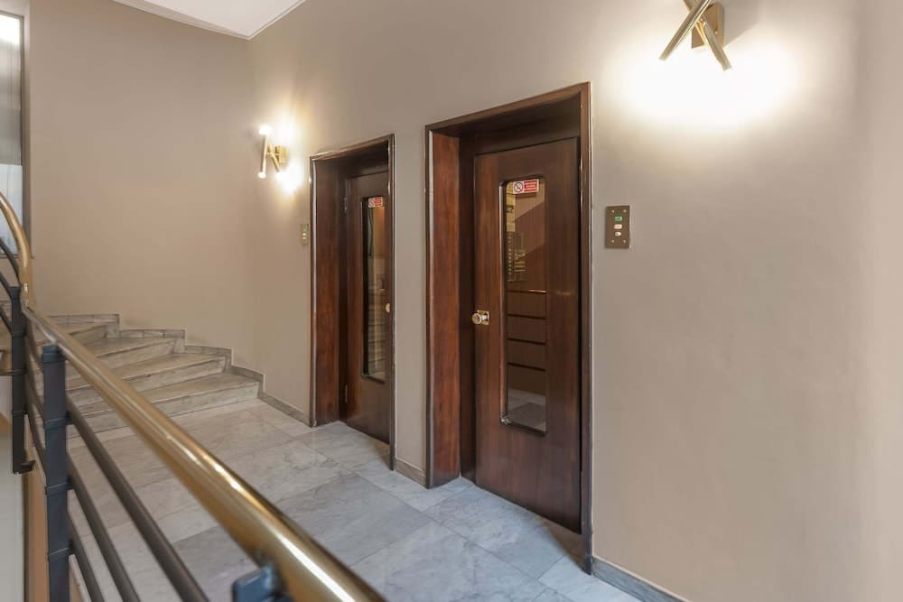Interior entrance