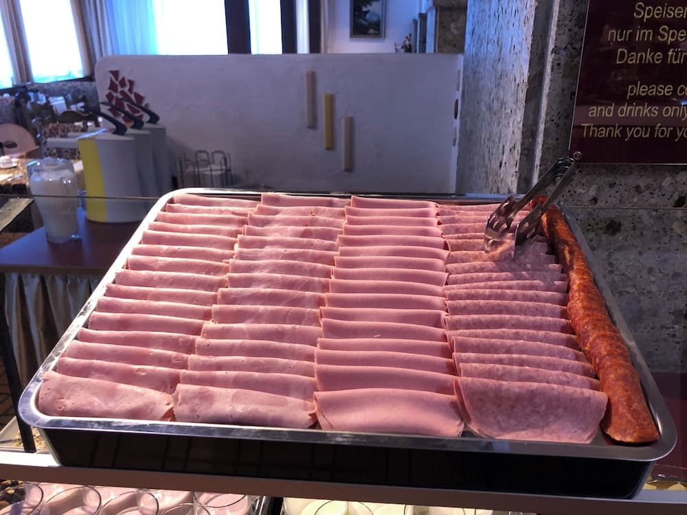 Breakfast buffet