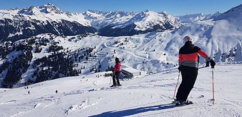 Skiing