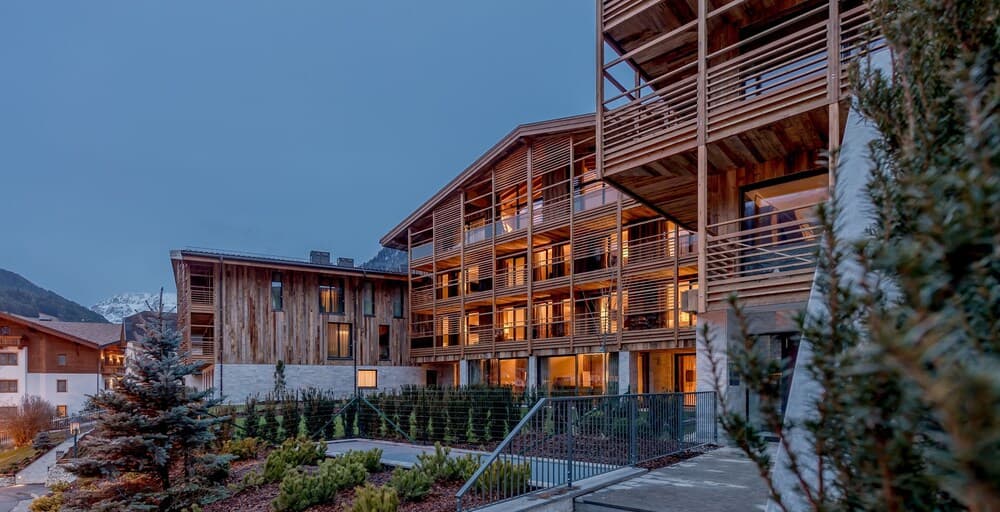 Front of property - evening/night