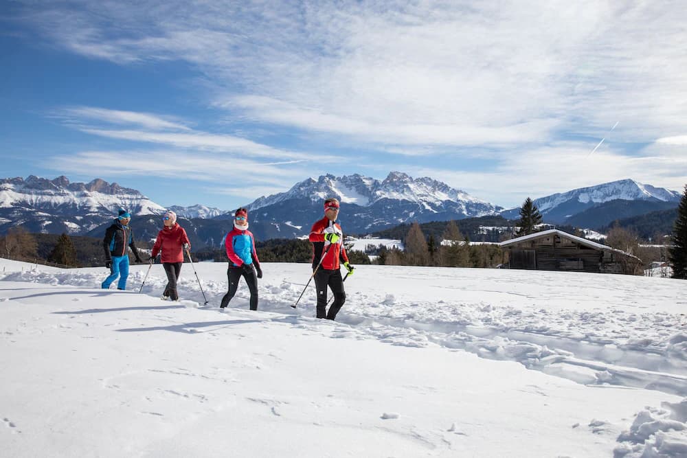 Snowshoeing