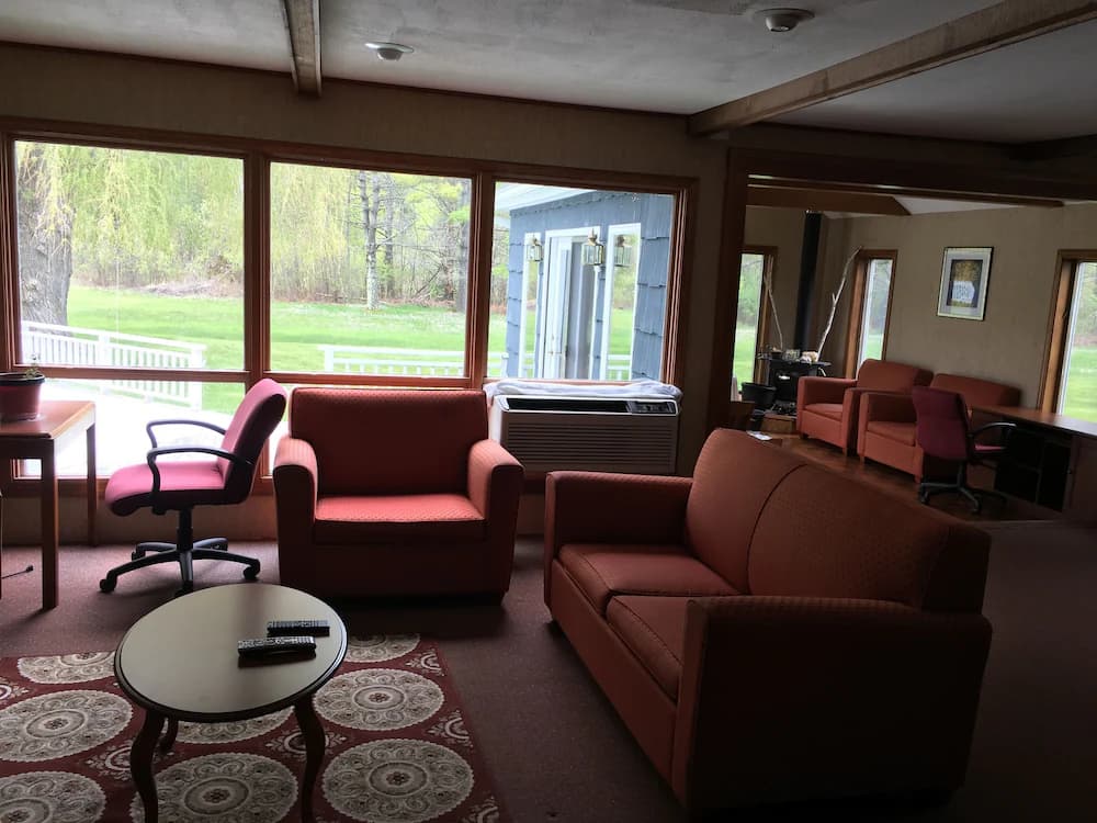 Lobby sitting area