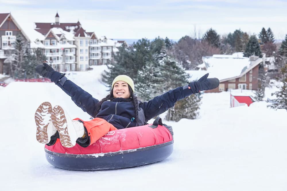 Snow tubing