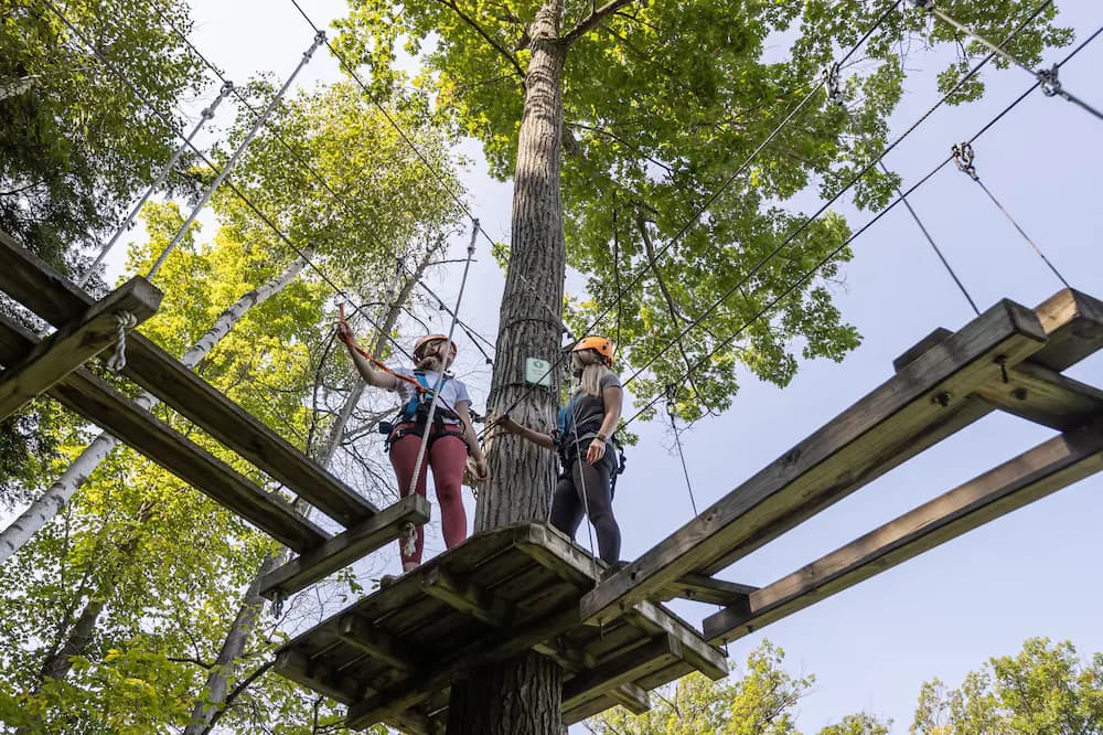 Ropes course (team building)