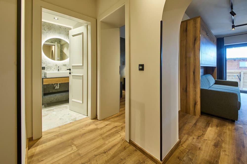 Interior entrance