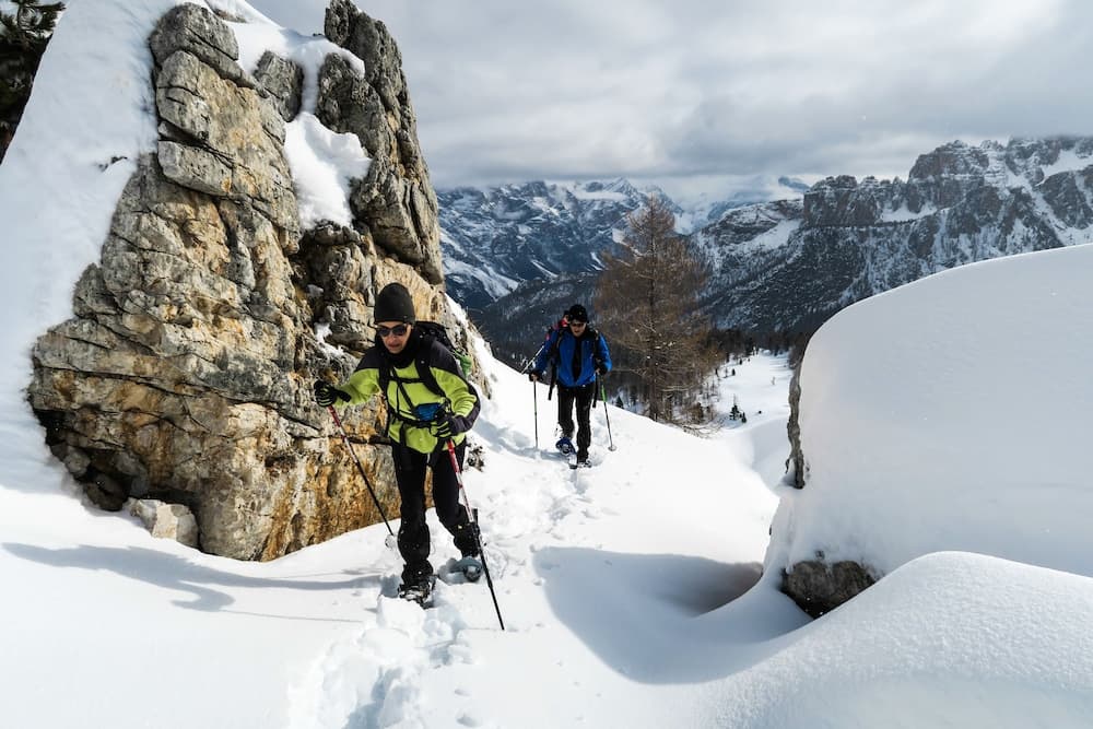 Snowshoeing