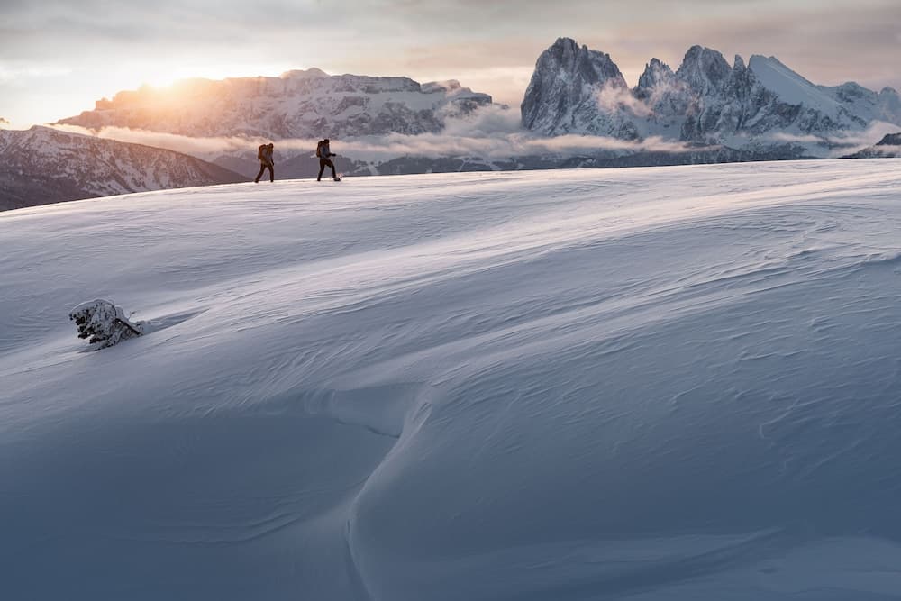 Snowshoeing