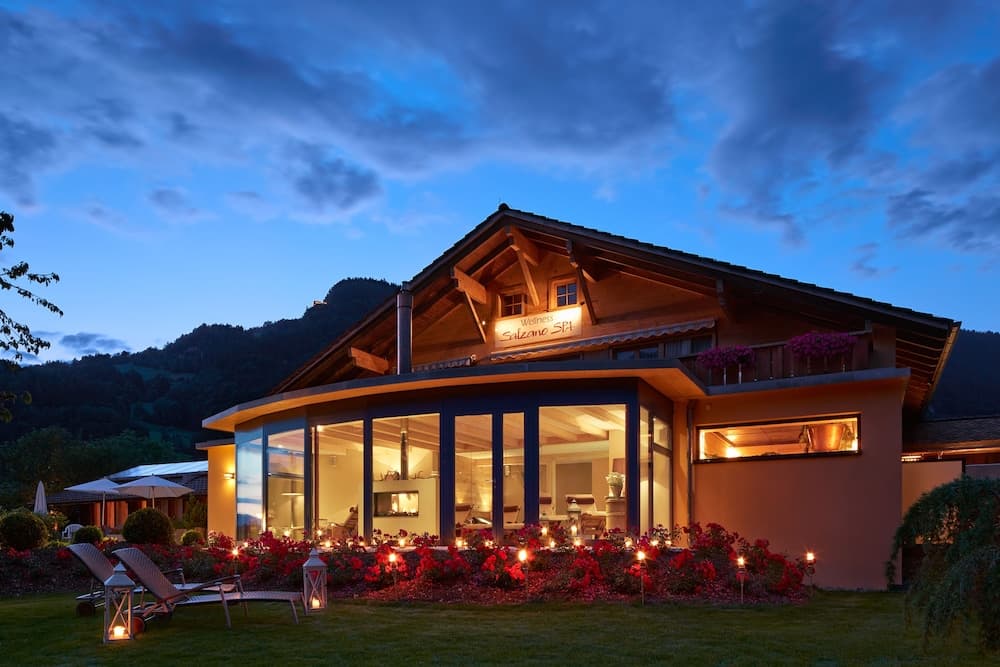 Front of property - evening/night