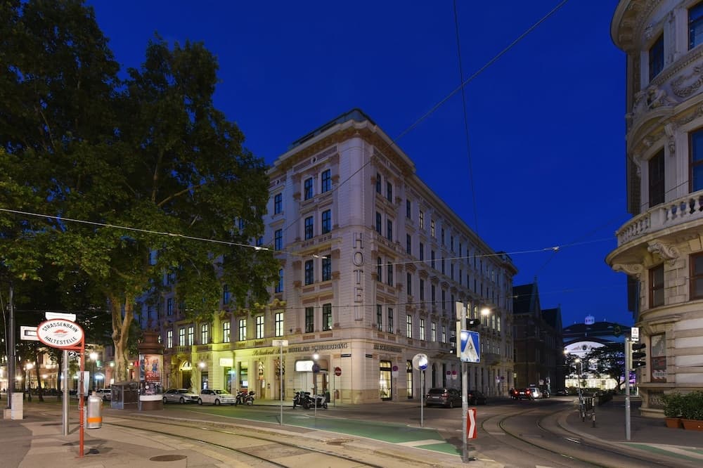 Front of property - evening/night
