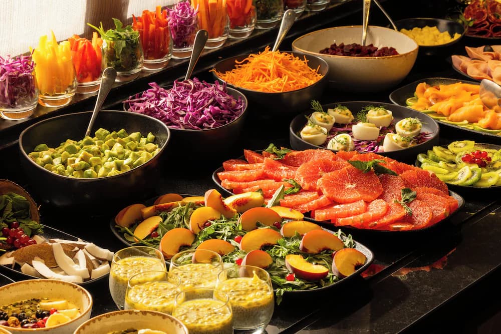 Breakfast buffet