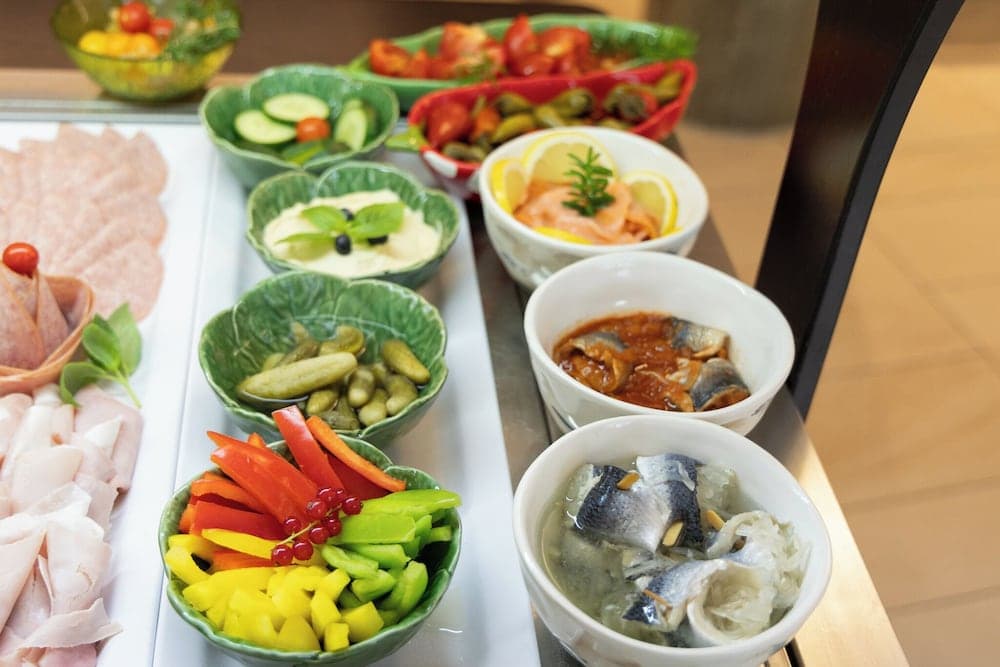 Breakfast buffet