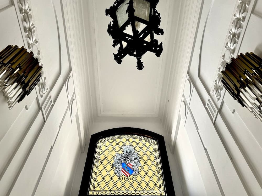 Interior entrance