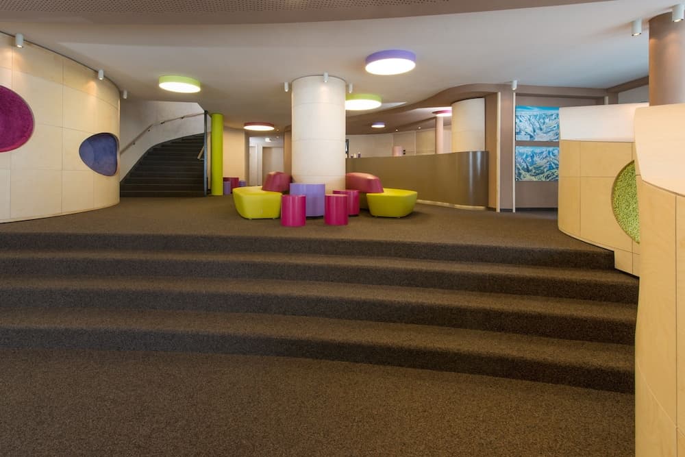 Interior entrance