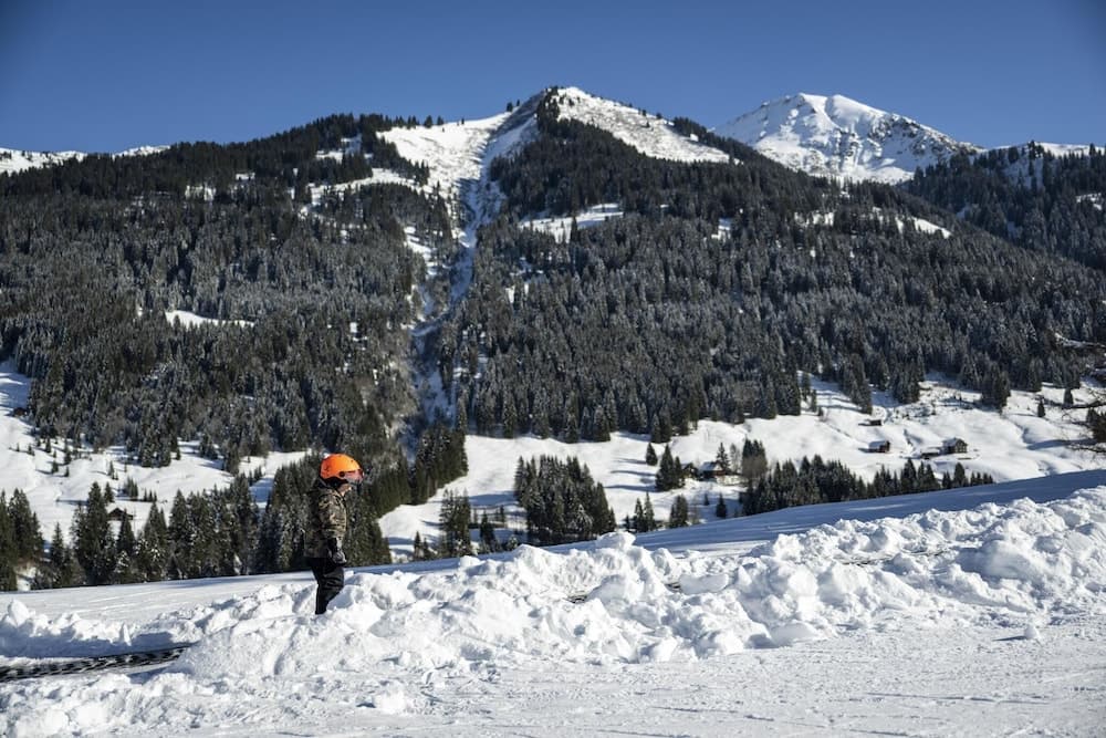 Skiing