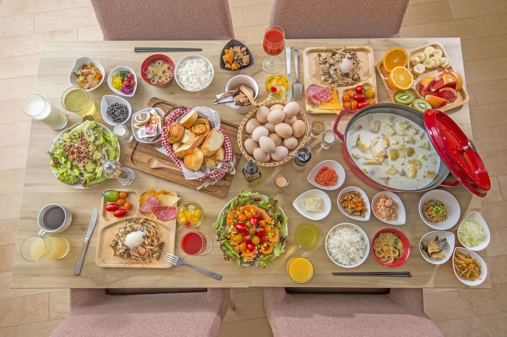 Breakfast buffet