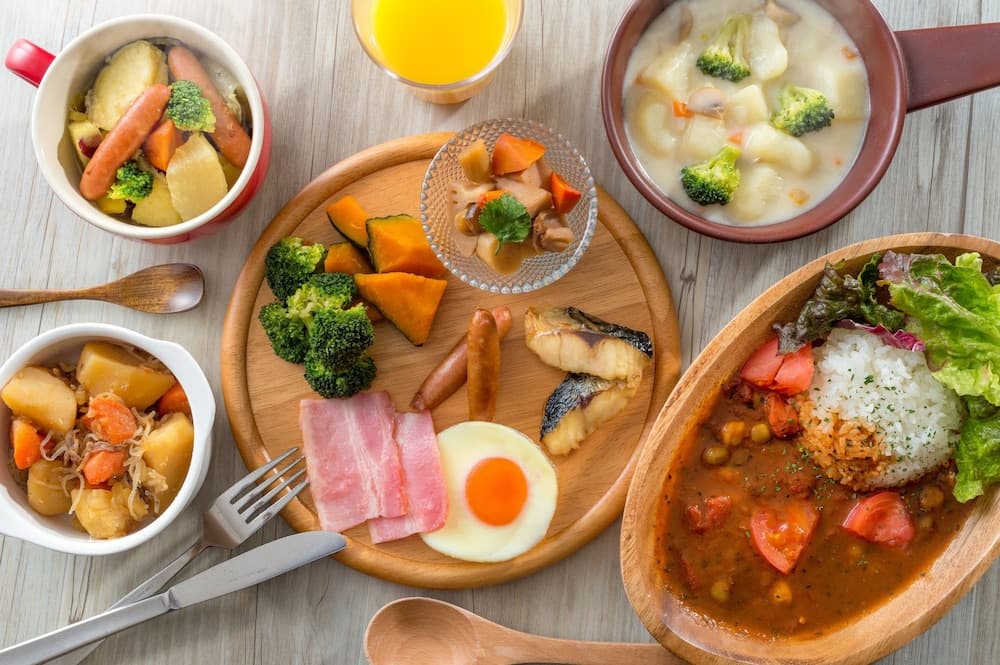 Breakfast buffet