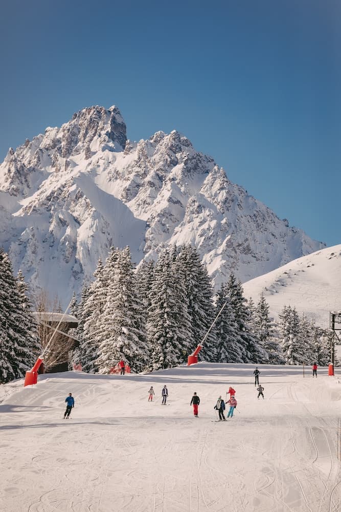 Skiing