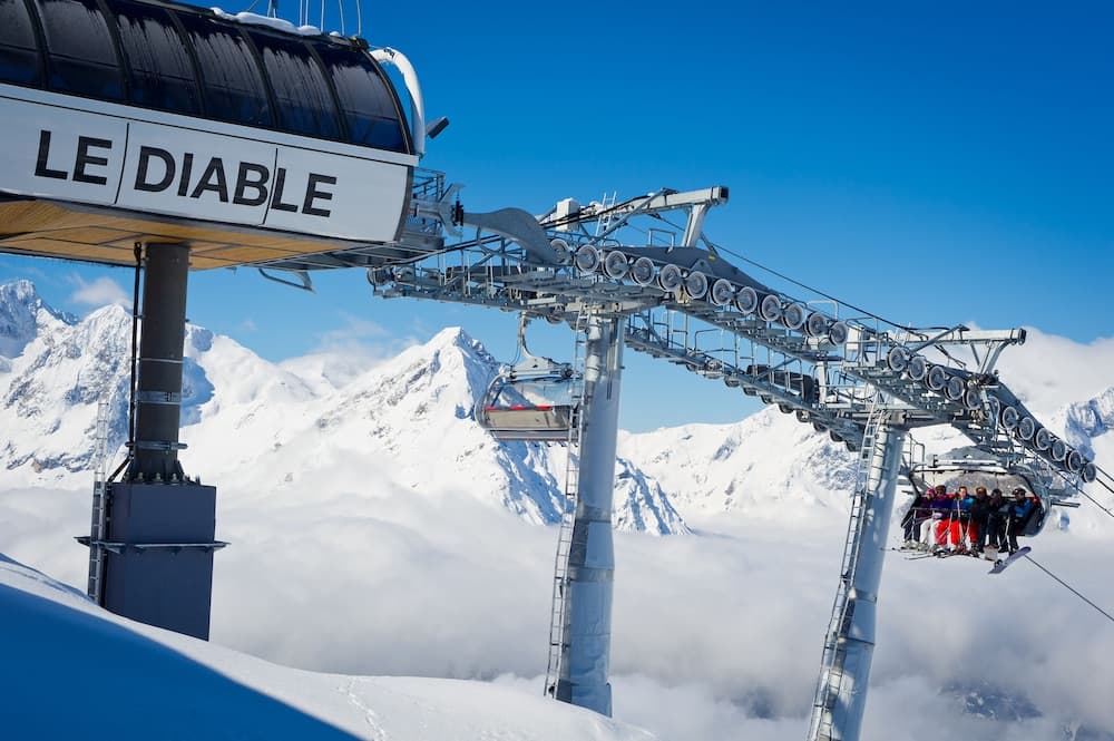 Skiing