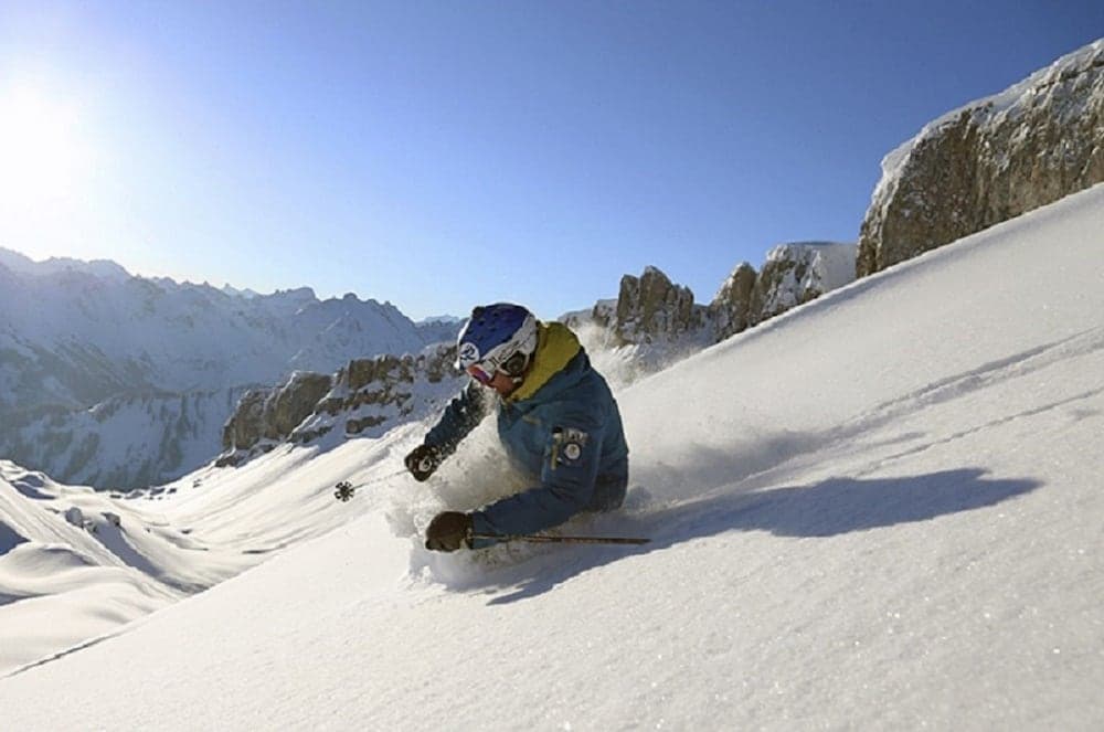 Skiing
