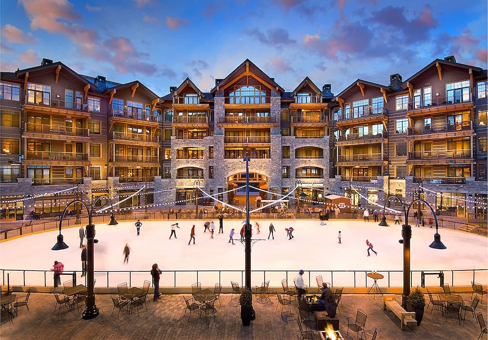 Ice skating