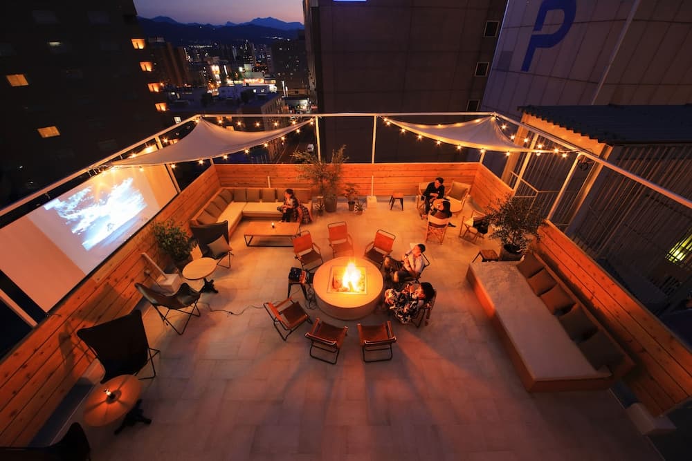 Rooftop terrace